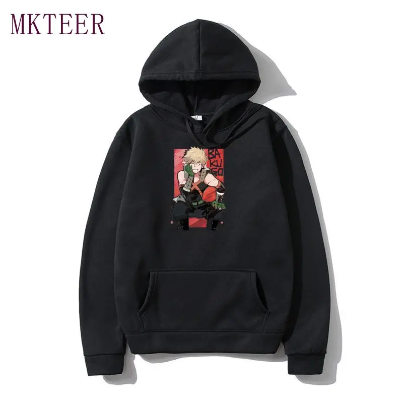 

Женская толстовка с капюшоном и принтом «Моя геройская Академия»