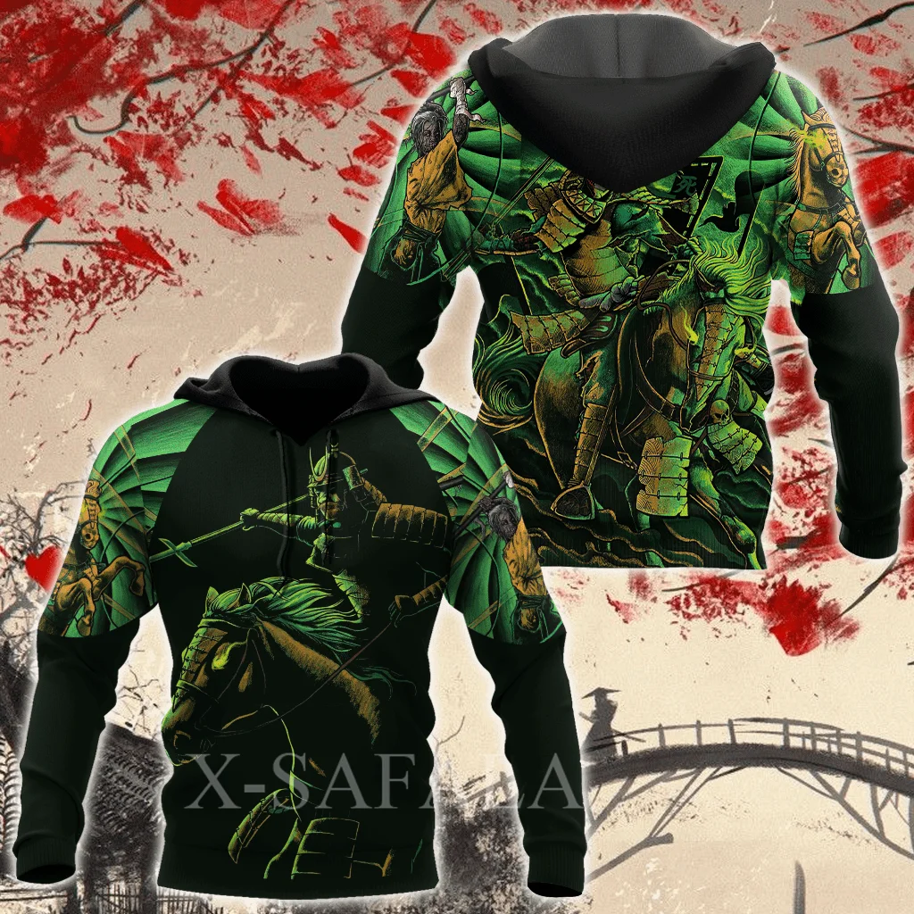 

Japan Ninja Warrior Tattoo Samurai Masks 3D Print Size Hoodie Man Women Harajuku Outwear Zipper Pullover Sweatshirt Unisex-1