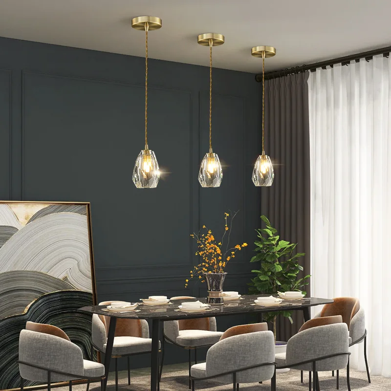 Светильник класса люкс Полный Медный лестница люстра вилла квартира дуплекс