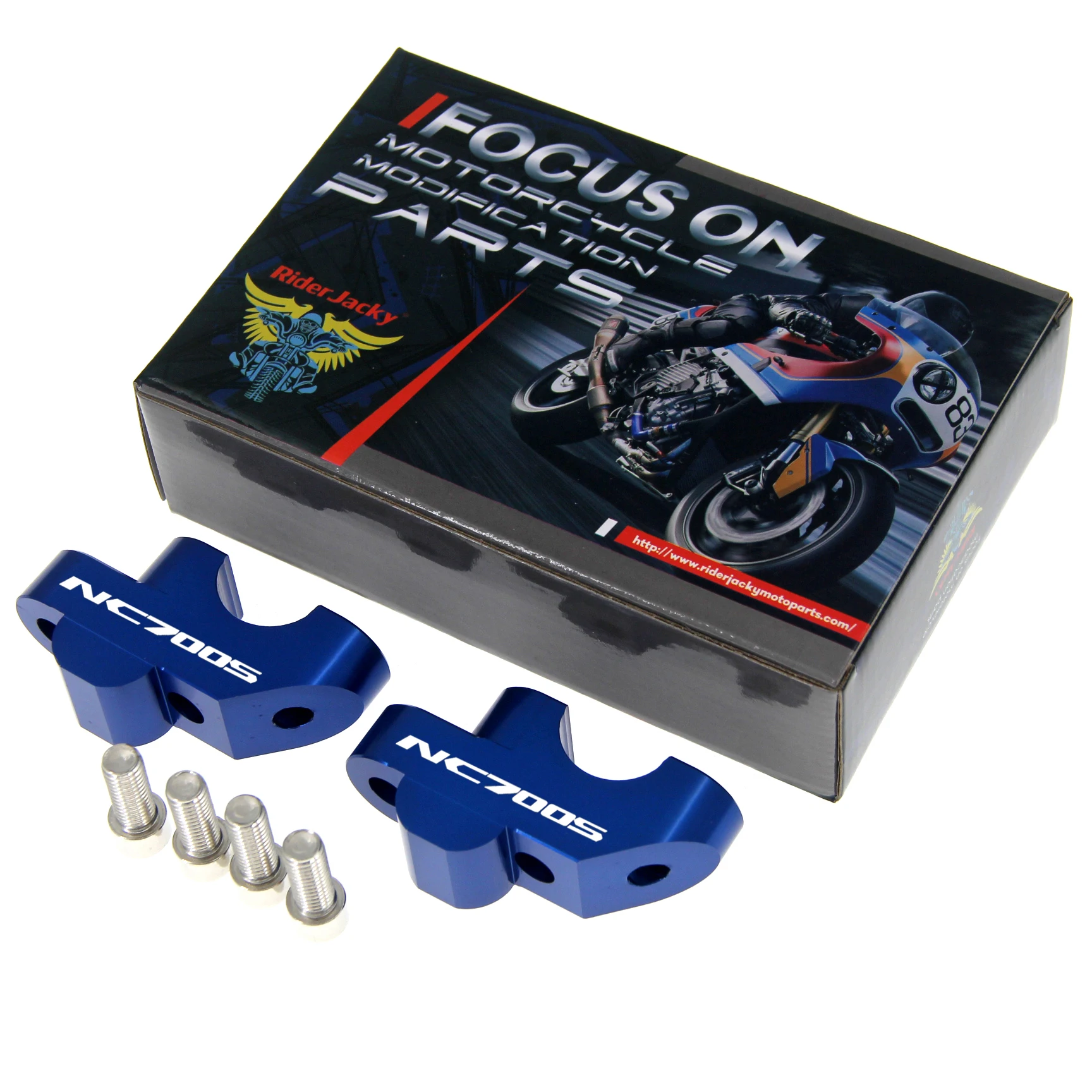 

For Honda NC700S NC 700S NC700 S 2012 2013 Black Blue Red CNC Motorcycle HANDLEBAR BAR RISERS
