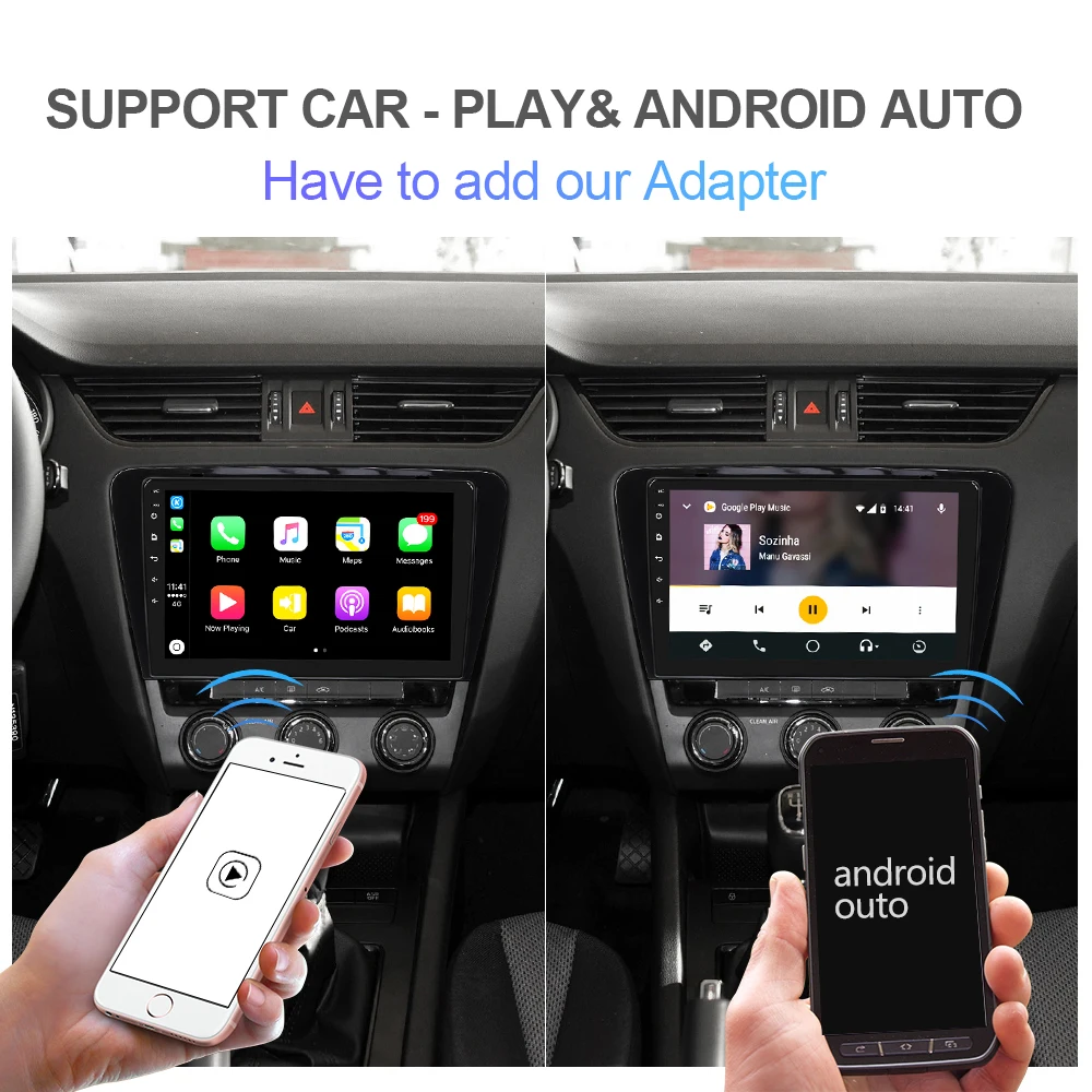 Isudar H53 4G Android автомобильный мультимедийный 1 Din Авто радио для Skoda/Octavia-gps 8 ядерный ОЗУ 4 Гб ПЗУ 64 Гб 1080P камера DVR DSP