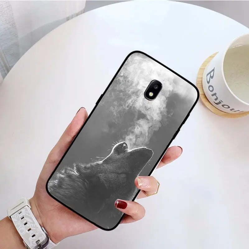 

Angry snow wolf Soft Silicone TPU Phone Cover For Samsung Galaxy J710 J730 J7Pro DUO Neo PRIME J7Core J8 2018 M10 20 30 A3 Cover