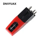 Граммофон пластина Магнитный картридж стилус с LP виниловая игла комплект Универсальный граммофон