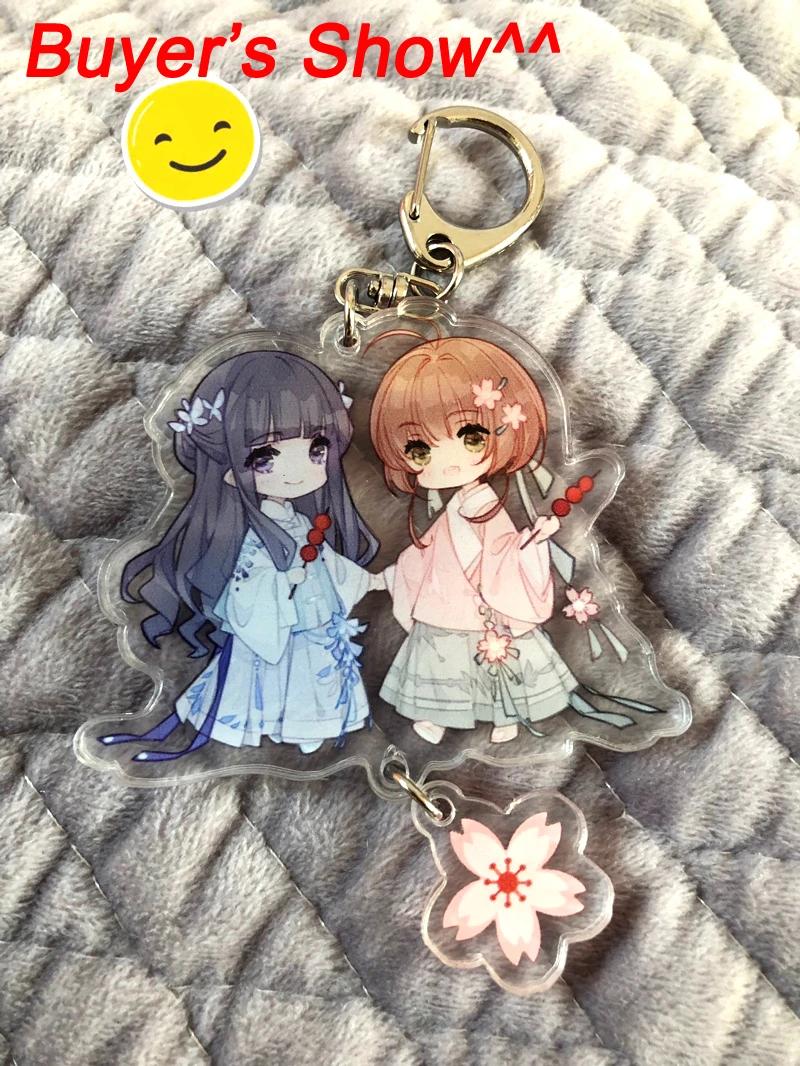 1 шт. мультфильм аниме Cardcaptor Sakura LI SYAORAN брелок Подвески косплей реквизит украшение