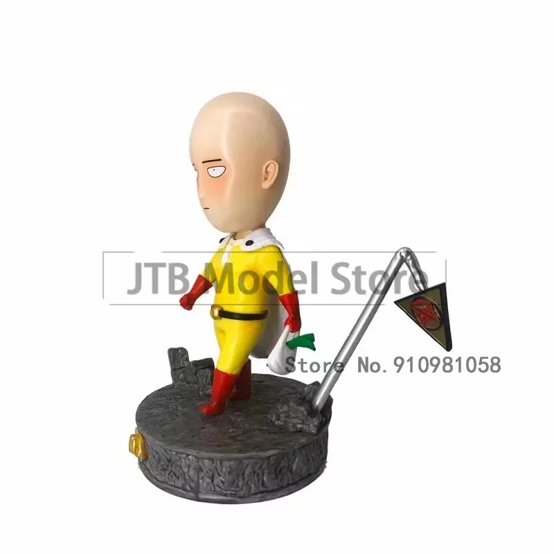 One Punch Man версии Сайтама учитель Buys прямо сейчас овощи лысый Cape18CM ПВХ GK статуя