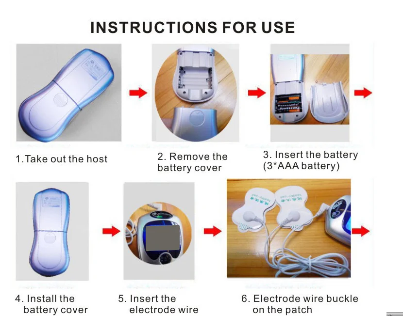 

Electrode Health Care Tens Acupuncture Electric Therapy Massage Machine pad Pulse Body Slimmming Sculptor Massager Apparatus