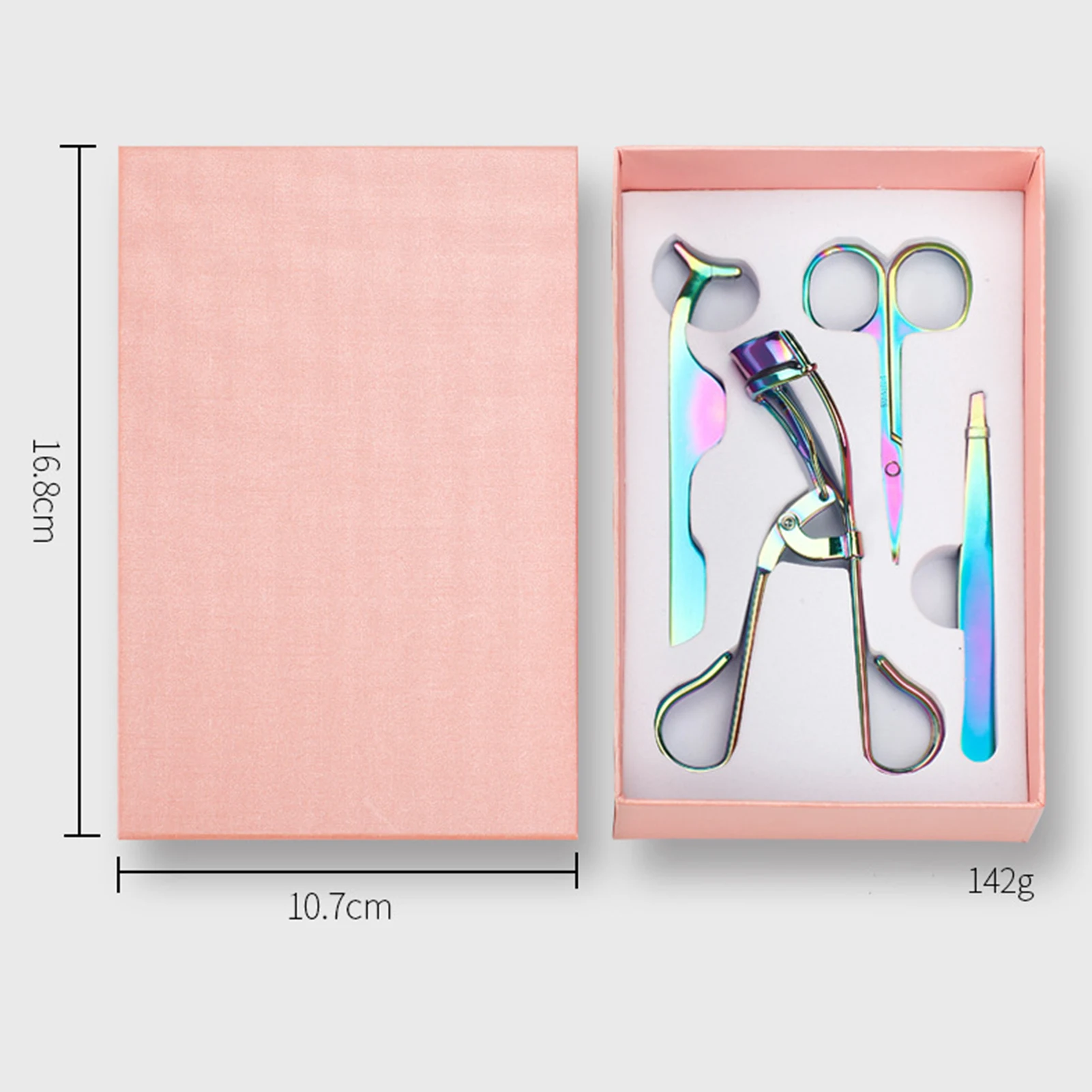 

Stainless Steel Portable Eye Lashes Kit Long-lasting Eyelash Curler Makeup Tool Curling Eyelashes Eyelash Extension Curler