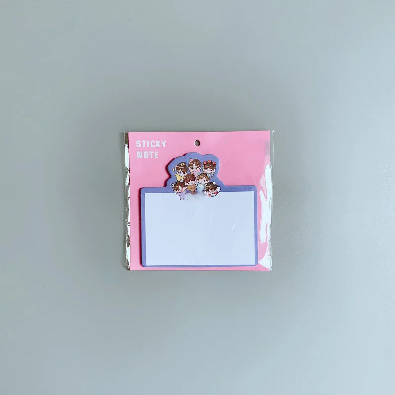 30 шт. KPOP Bangtan Boy BLACKPINK дважды Липкие заметки SEVENTEEN GOT7memo Pad IZONE Post It Notes TXT Signature канцелярские принадлежности