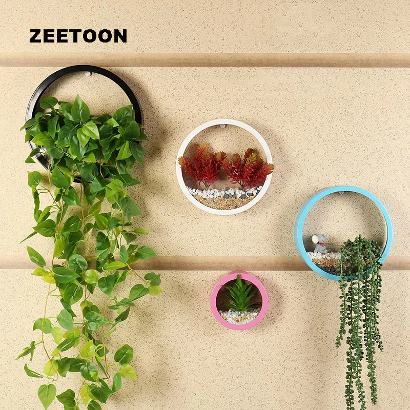 Креативные настенные плантаторы из железа акриловый аквариум для рыбы