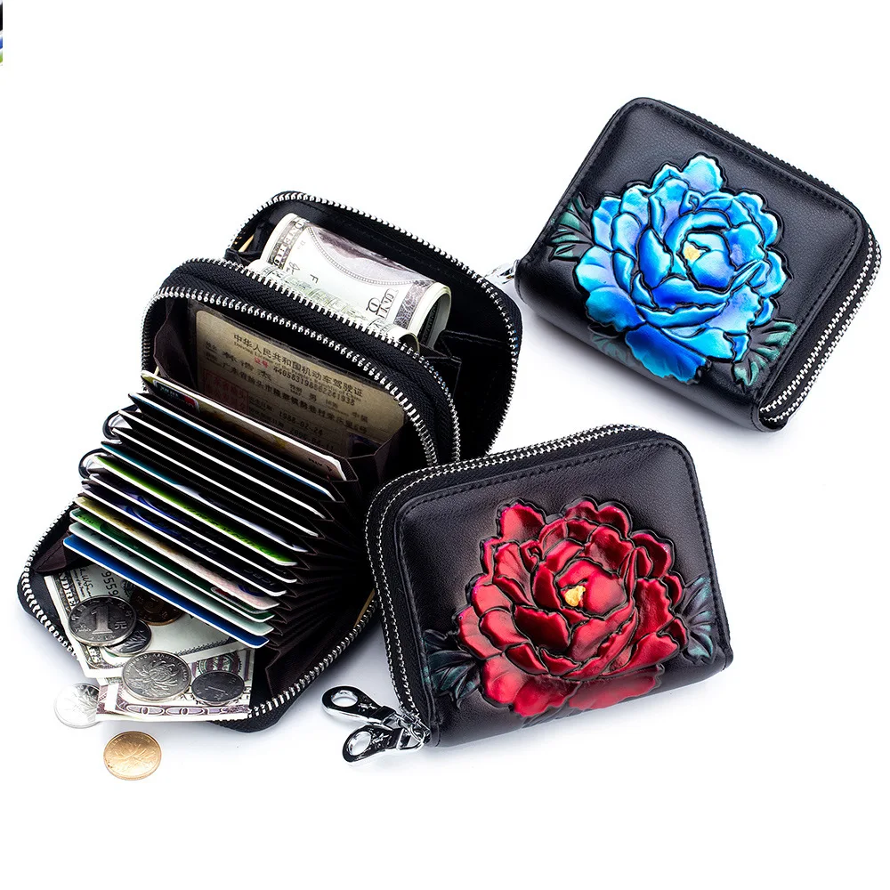 [-] Cl-7158 [Material] Split Cowhide [Color] Red Green Blue Purple | Card Stock