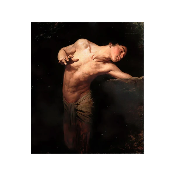 Мужской гей арт Винтаж настенный художественный постер картина принт настенная