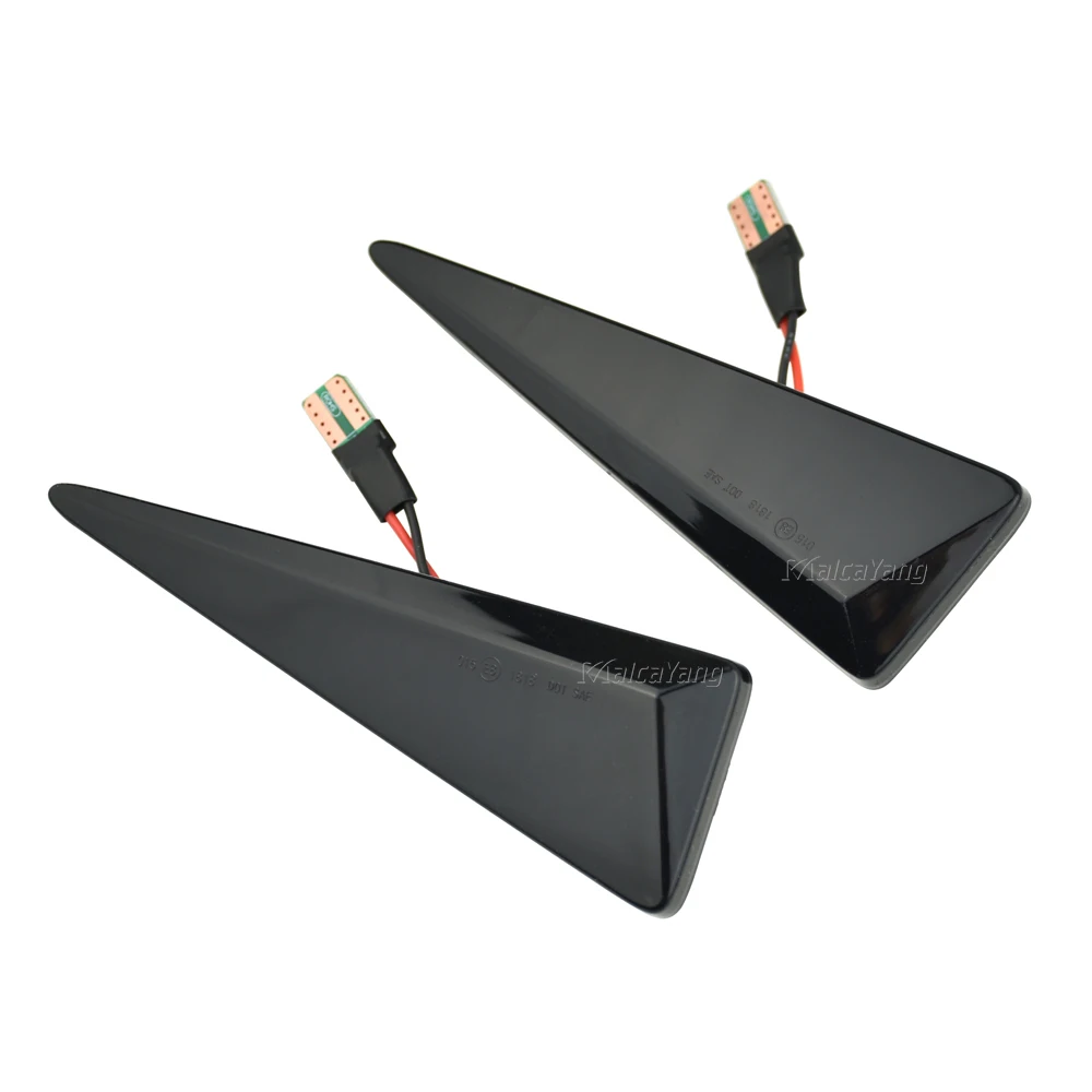 2PCS LED Dynamic Side Marker Turn Signal Light Sequential Lamp For Renault MK4 Vel Satis Wind Avantime Megane 2 Scenic Espace |