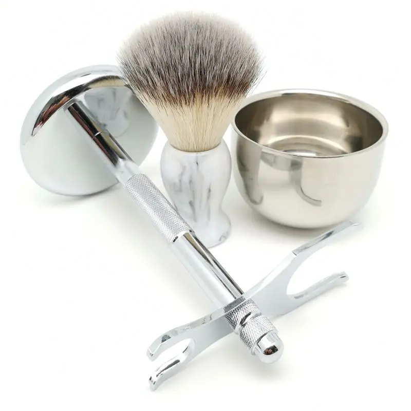 Набор синтетических кистей для бритья TEYO Landscape включает в себя чашу стойку