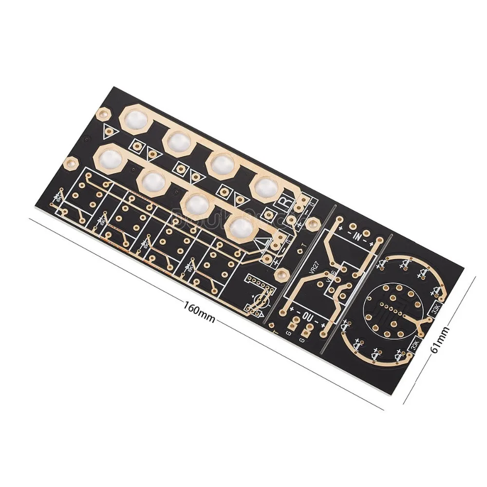 Douk Audio America CAT SL 1 ламповый предусилитель 12AU7/12AX7 Hi Fi Стерео предусилитель|Усилители