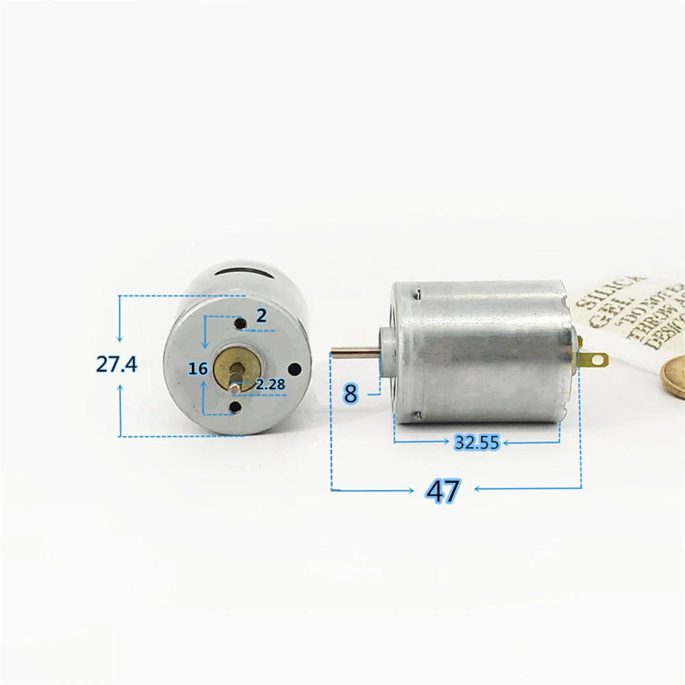Mabuchi 365 двигатель постоянного тока RS-365SH-10250 Электрический DC 18В-30V 24V 7550 об/мин для