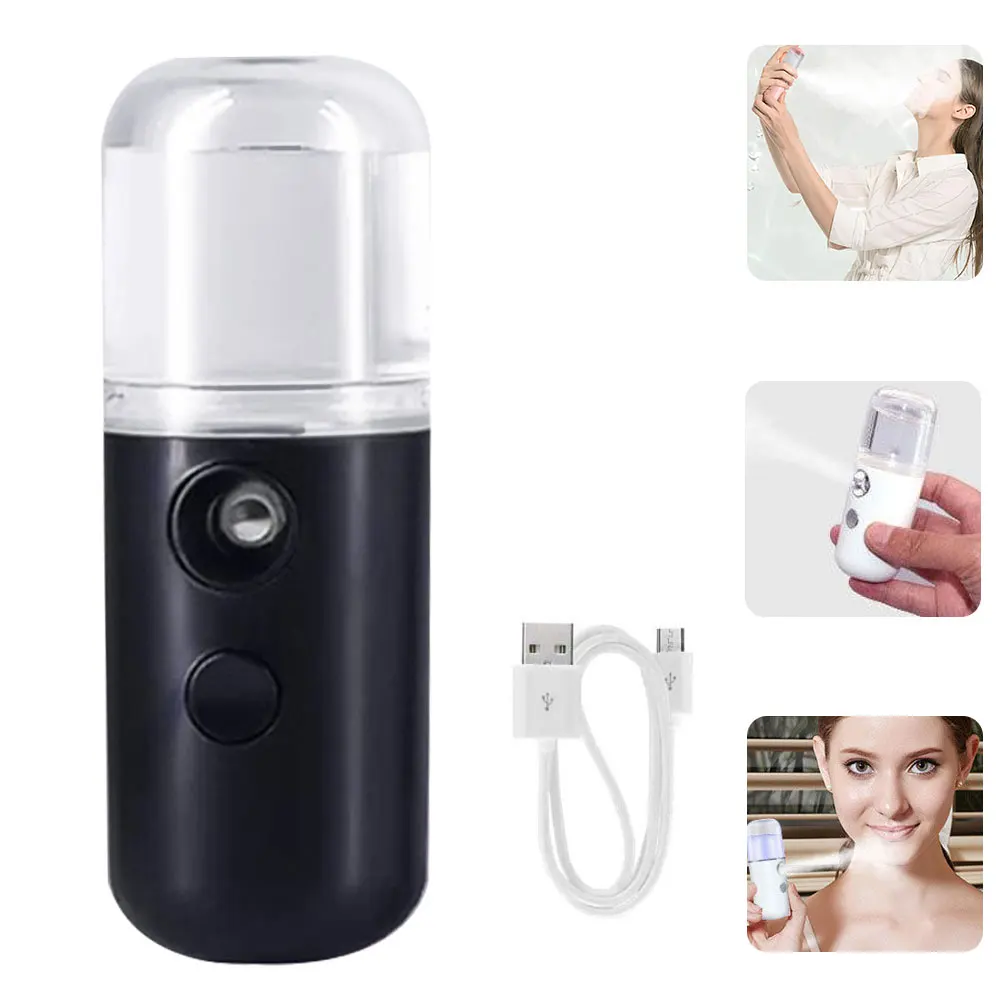 

Portable Nano Face Steamer USB Nebulizer Face Moisturizer Humidifier Hydrating Skin Care Women Facial Sprayer Beauty Disinfect