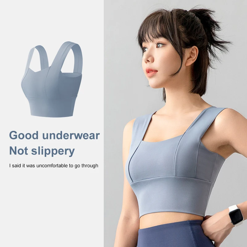 

New Breathable Sports Bra Anti-sweat Fitness Top Women Seamless Yoga Bra Shockproof Crop Top Push Up Sport Bra Gym Workout Top
