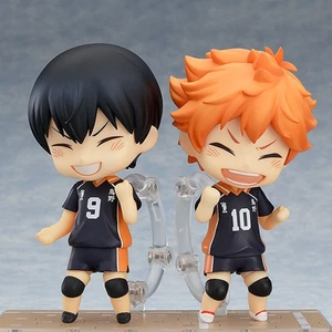 Japanese Anime Figure Haikyuu!! Cute Model Toy kageyama Tobio VS Hinata Shoyo Action Figure #461 #489 #605 Volleyball Boy Figure