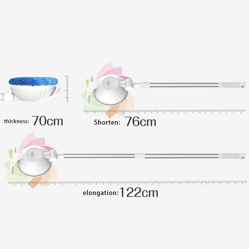 

Electric Scrubber, Scrubbing Cleaning Brush, Wireless Rechargeable Bathroom Cleaner with Handle, Adaptive Brush Basin