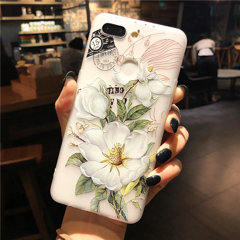 A 3D рельеф цветочный чехол для телефона для samsung GALAXY A10 A20 A30 A40 A50 A60 A70 A80 A90 м 10 20 30 40 A40S S8 S9Plus чехол Обложка для девочки - Цвет: A