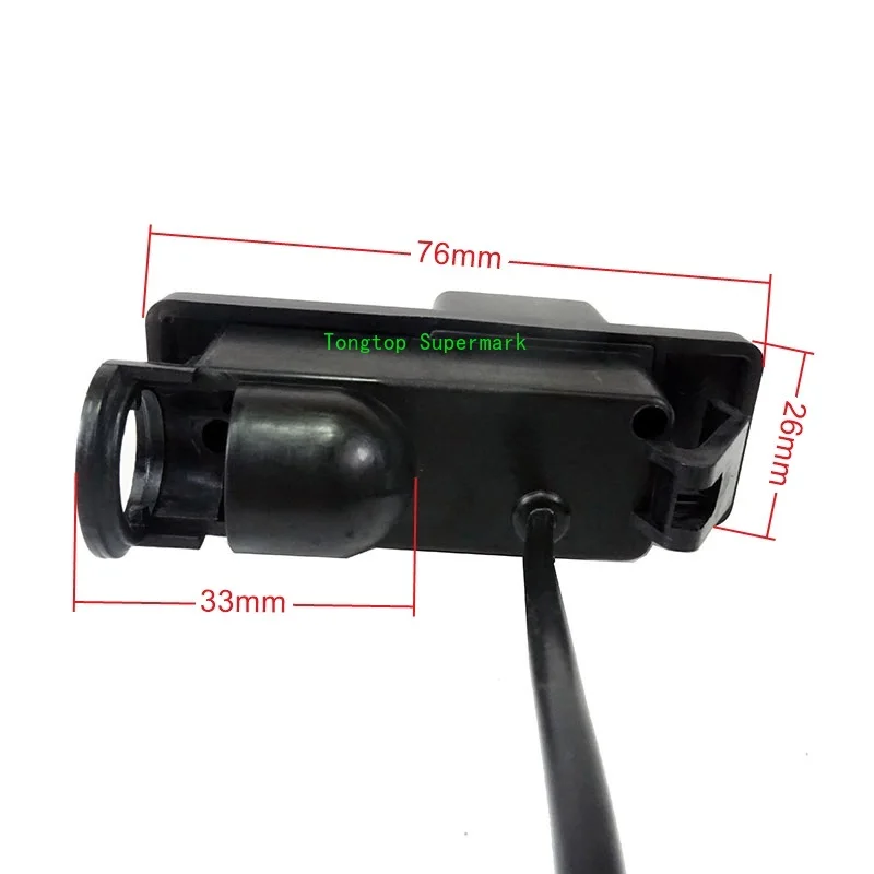 Интеллектуальная камера заднего вида CCD 600Line с динамической траекторией для Mercedes