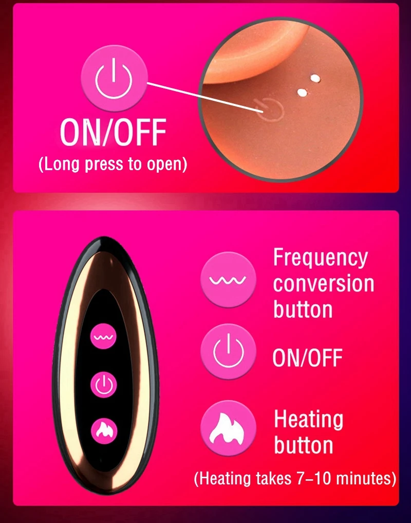 Телескопический вибратор с дистанционным управлением для увеличения пениса