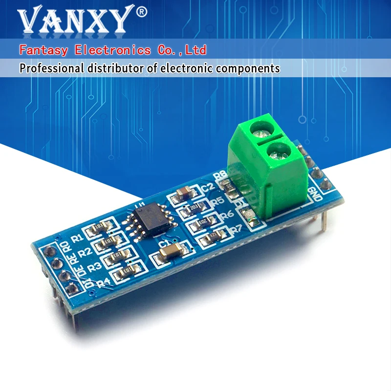 Модуль преобразователя MAX485 RS-485 TTL в RS485 MAX485CSA интегральные схемы 5 шт. | Электронные