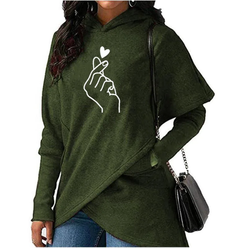 Женская шапка с защитой новая свободная асимметричным карманом и принтом в виде