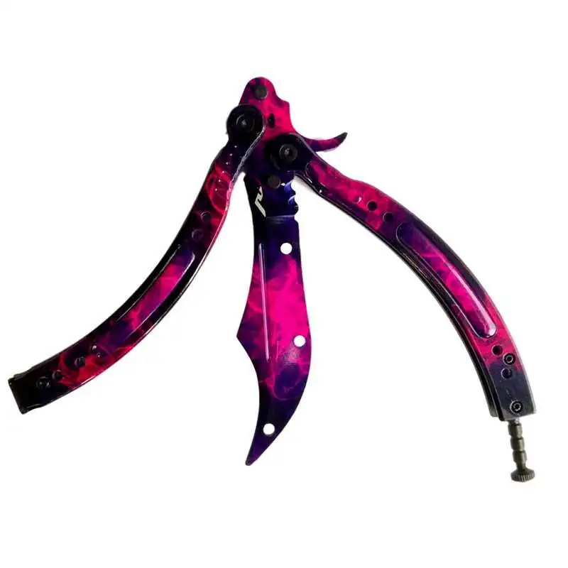

17cm X 7cm for Butterfly Knife Car Stickers Waterproof Occlusion Scratch Waterproof Decal