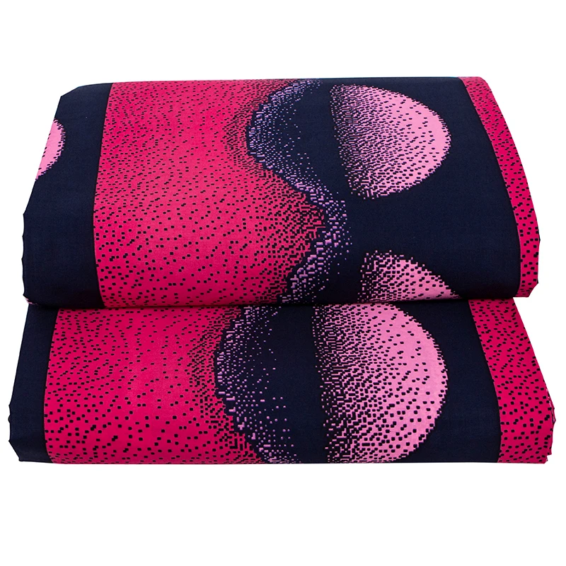 Африканская ткань для платья Высококачественная вощеная дизайн с принтом Анкары