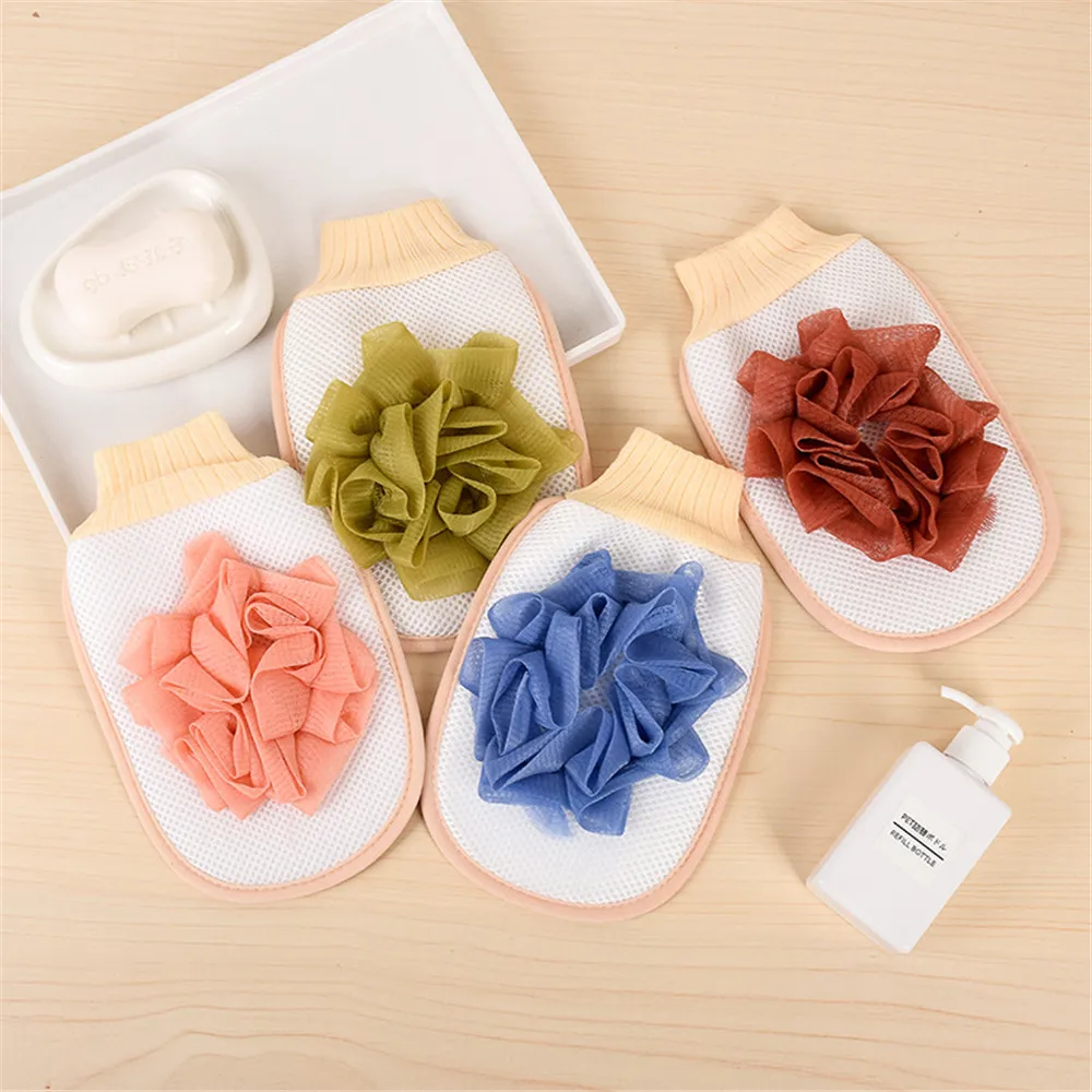 1 шт. парная душевая утолщаются для ванной Волшебная рукавица пилинга