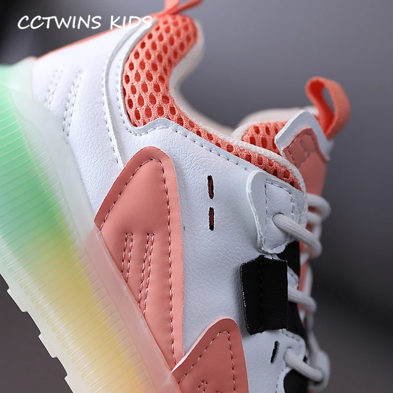 

CCTWINS Kids Shoes 2020 Autumn Children Fashion Sport Sneakers Baby Girls Casual Trainers Boys Brand Mesh Shoes White FS3840