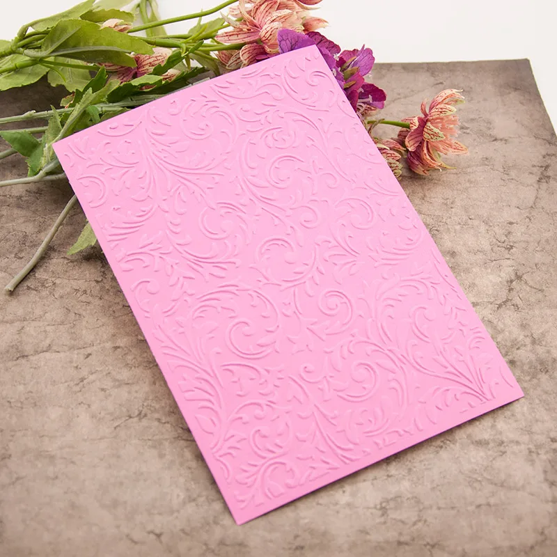 Vine Leaf Embossing Plate Scrapbook Birthday Design DIY Paper Cutting Dies Scrapbooking Plastic Folder | Дом и сад