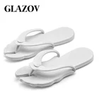 Сандалии мужские, летние, Нескользящие, мягкие тапочки на плоской подошве