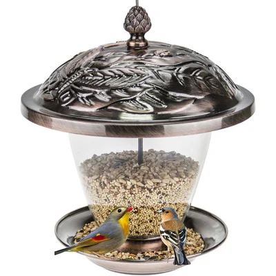 

Outdoor bird feeder, garden decoration, villa, balcony bird feeder, automatic bird feeding trough