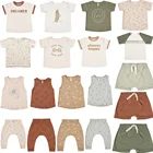 Детские футболки 2021, летние брендовые хлопковые футболки с дистанционным управлением для маленьких девочек и мальчиков, Детские повседневные топы для младенцев, модная детская одежда