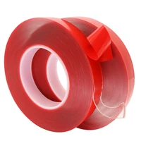 10m3m roll double sided strong transparent no trace acrylic adhesive tape 681012mm reusable waterproof home improvement tape