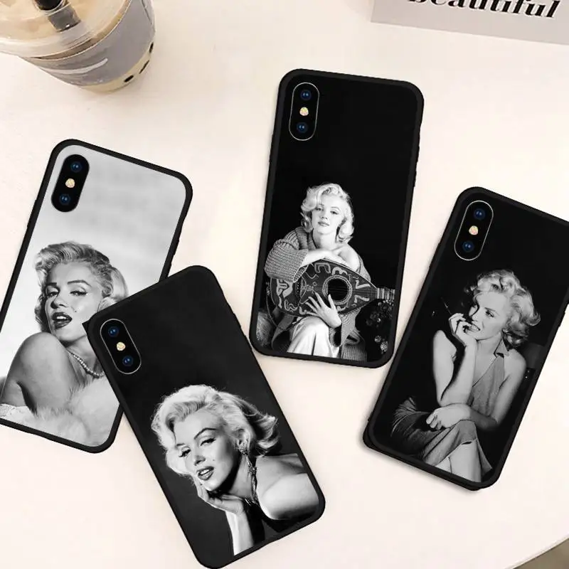 

Marilyn Monroe famous actor Phone Case For iphone 12 11 13 7 8 6 s plus x xs xr pro max mini