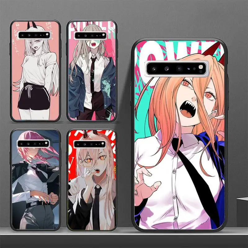 

Anime Chainsaw Man Phone Case for Samsung note3 note5 note7 note8 note9 note10 note20 pro ultra Cover