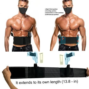 Тактический Чехол-Беретта Glock для USP, регулируемый пояс на живот, чехол для пистолета с левойправой рукой, кобура для пистолета любого размера