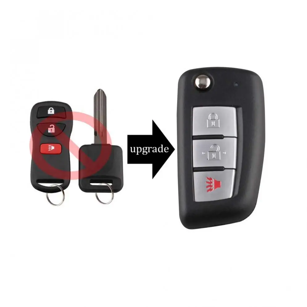 315 МГц 3 кнопки Модернизированный дистанционный Автомобильный ключ с чипом ID46