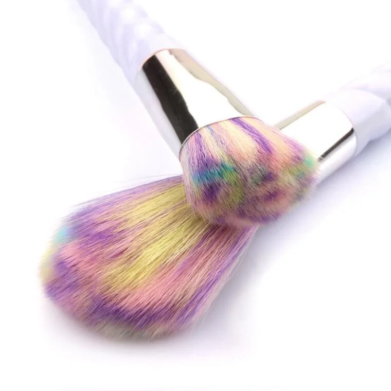 10 шт. Единорог кисти для макияжа набор кисточки тонального крема Портативный