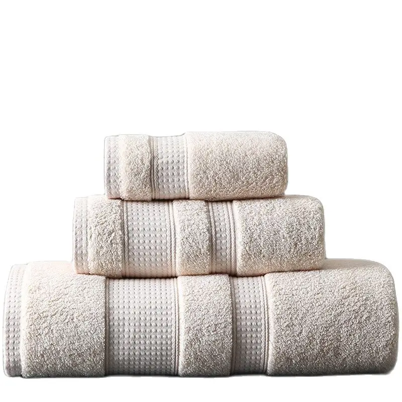 3pcTowel Пакистан длинноволокнистый хлопок полотенце для рук/Уход за кожей лица