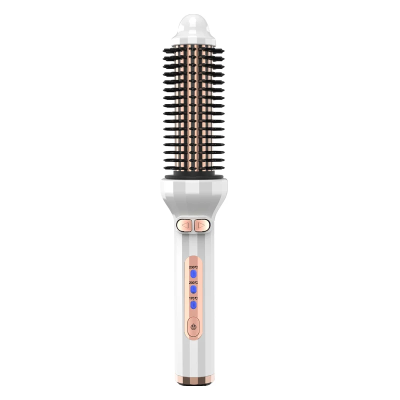 

Hair Curler Electric Hot Air Brush Multifunctional Negative Dryer Ion Generator DC Metal Comb