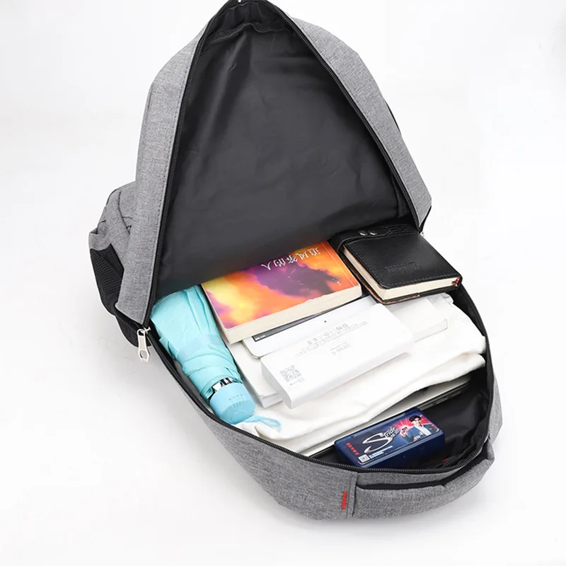 Повседневная ткань Оксфорд водонепроницаемый мужской деловой Рюкзак Дорожная