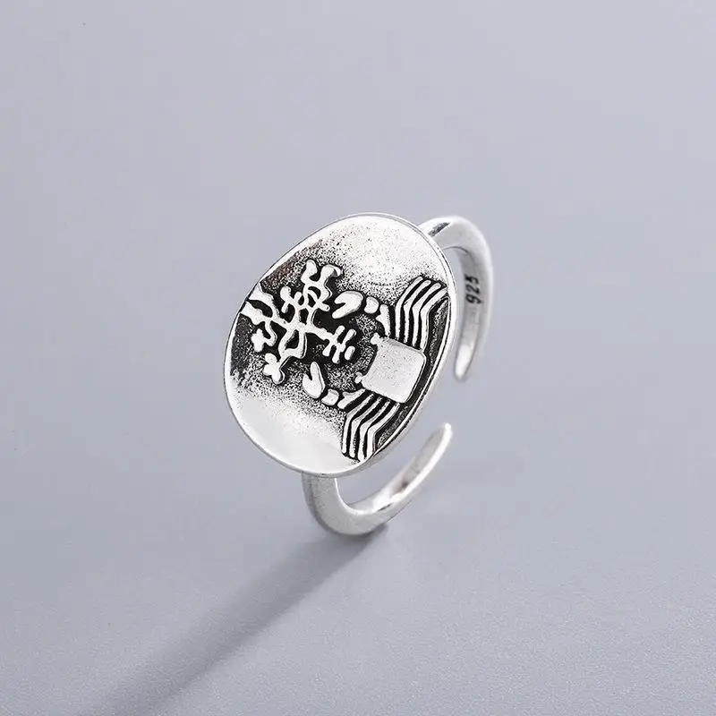 Значок в форме краба объемная искусственная медь регулируемая фотография для