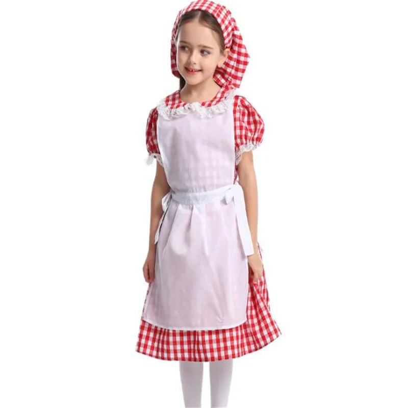 Девочка Германия Бавария фестиваль пива Октоберфест рабочая одежда