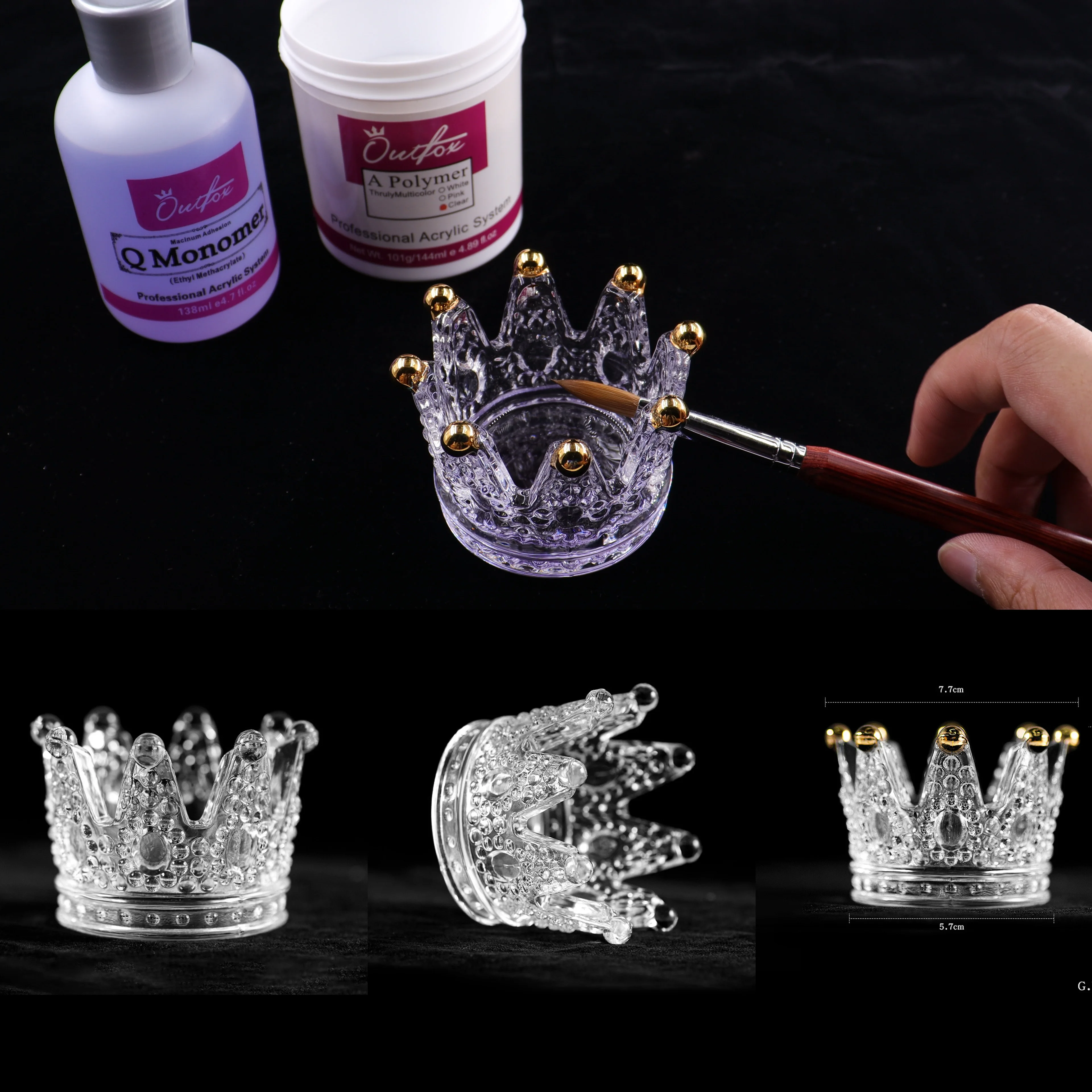 138 мл акриловая пудра наращивание ногтей мономер акриловый порошок жидкий