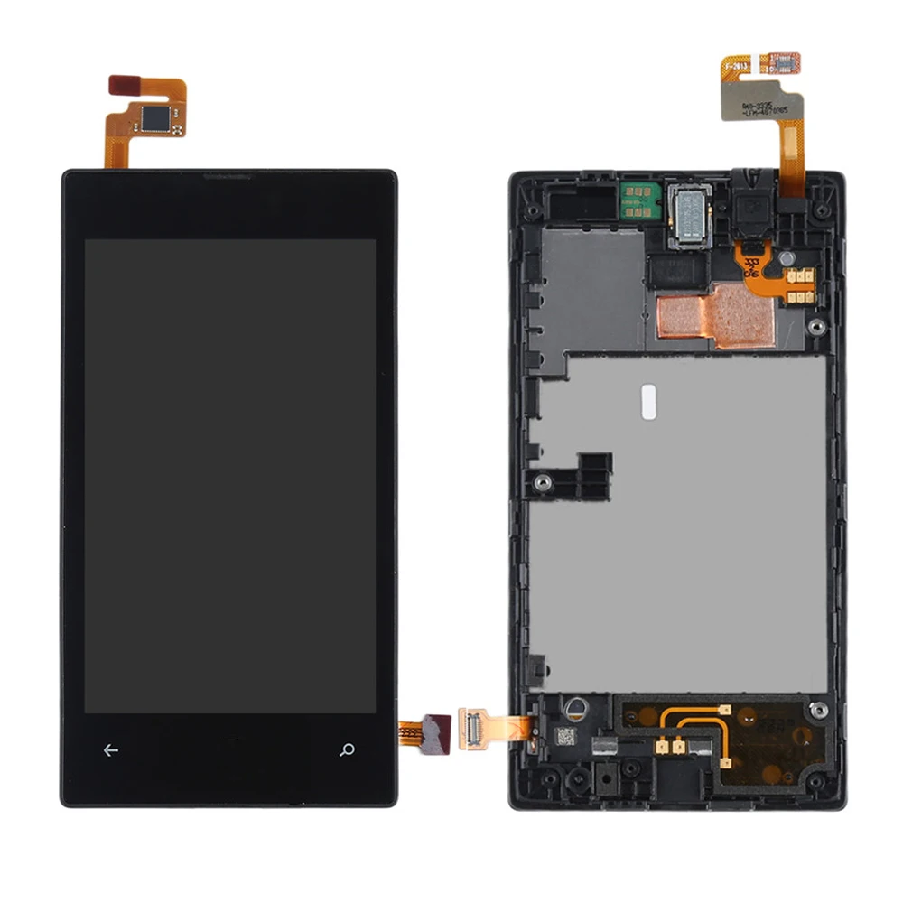 4 ''сенсорный ЖК экран с рамкой для Nokia Lumia 520 сменный дигитайзер сенсорного