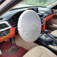 2 pcs car sun shade cover steering wheel sun block for gm steering wheel sheath sunscreen insulation sleeve